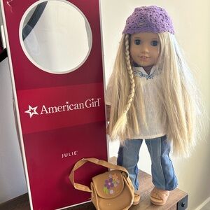 American Girl Julie Doll 18 Inches Tall with Outfit Set